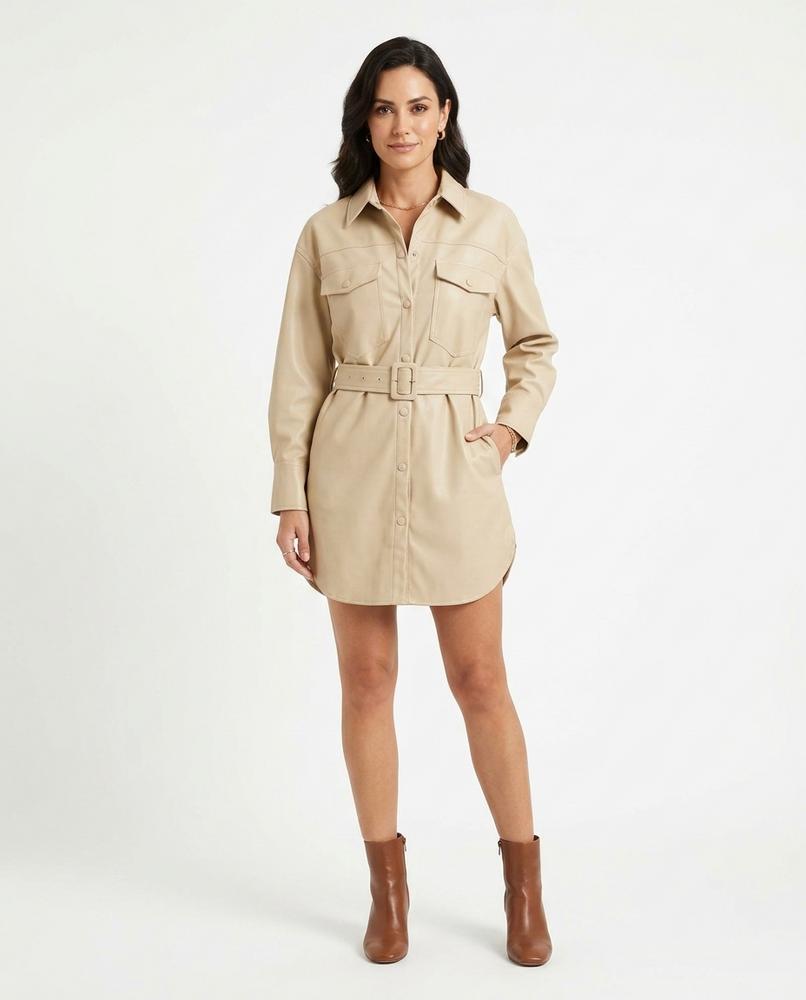 Cloppenburg Mode - Setos | Gegürteltes Langärmliges Kleid Damen