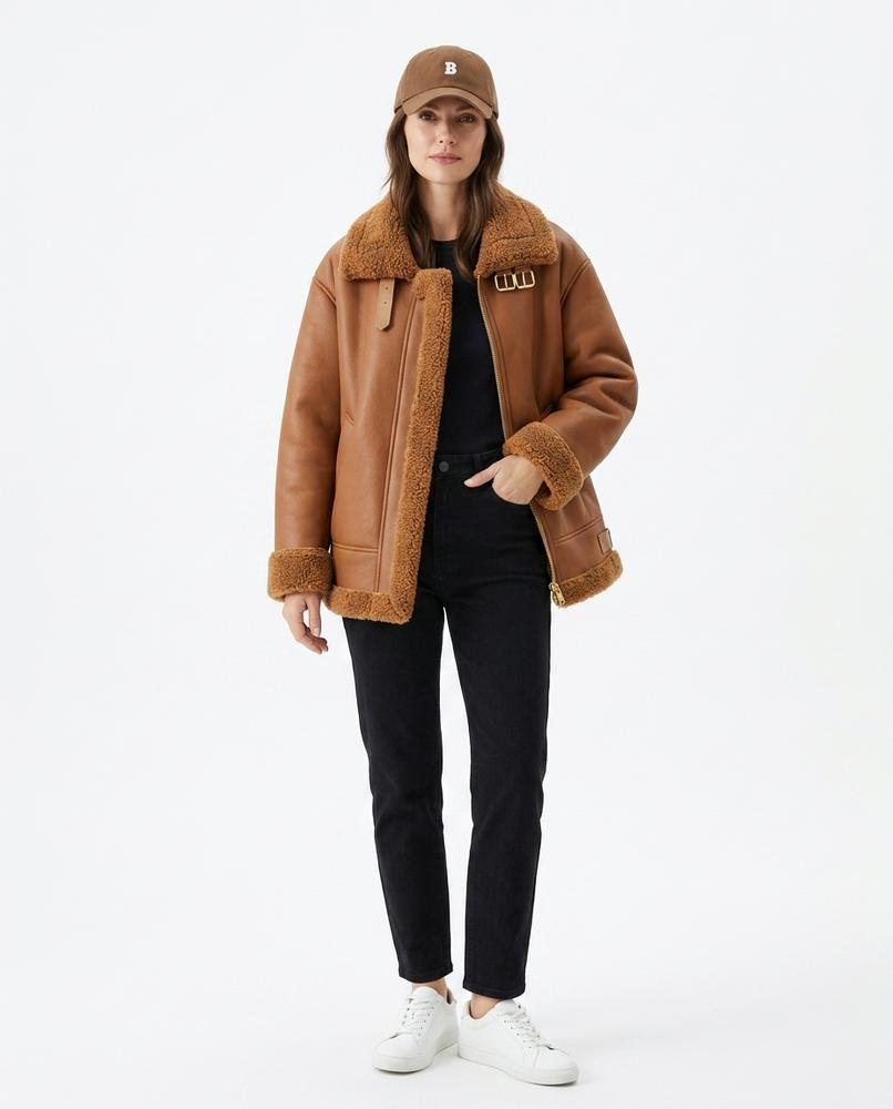 Cloppenburg Mode - Luhun | Gefütterte Lammfelloptik Jacke Damen
