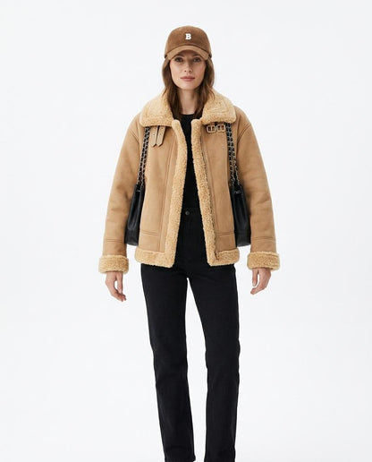 Cloppenburg Mode - Luhun | Gefütterte Lammfelloptik Jacke Damen